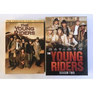 Lot of 2 The Young Riders: Season 1 One & Season 2 Two (9 DVDs SET)